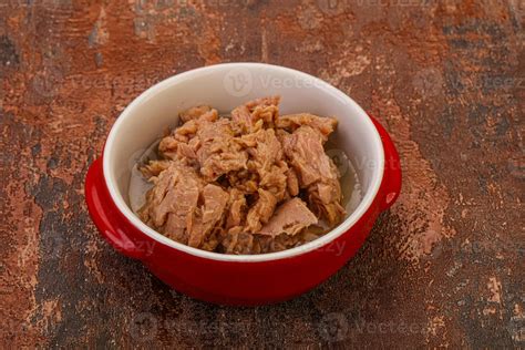 Canned tuna fillet for salad 7871162 Stock Photo at Vecteezy