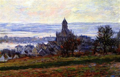 The Church at Vetheuil Claude Monet - 1881 | Claude monet paintings ...