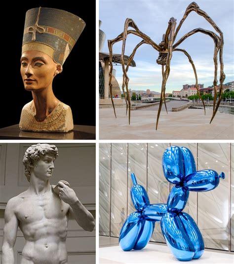 15 Famous Sculptures in History from Michelangelo to Jeff Koons