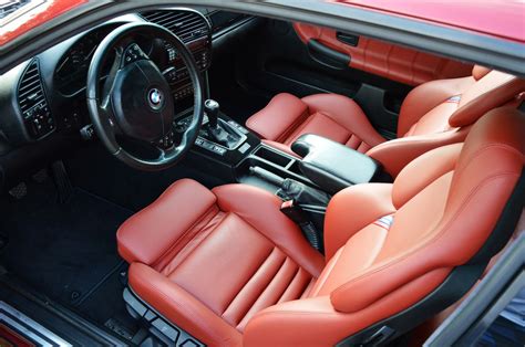 BMW e36 interior with redish (coral) vader setas | Bmw, Bmw motors, Bmw ...