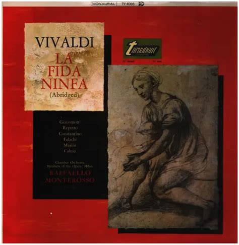 La fida ninfa (abridged) (hexagon labels / mono) by Vivaldi, LP with ...