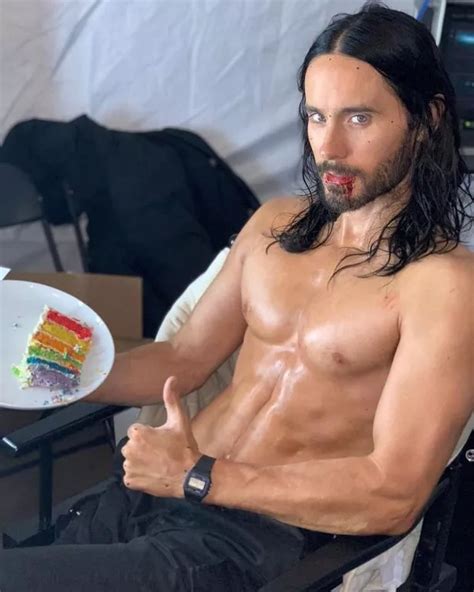 Jared Leto fans can't believe he's 50 in jaw-dropping topless birthday ...