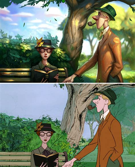 Artist Recreates Disney Stills By Digitally Painting On Top Of Them ...