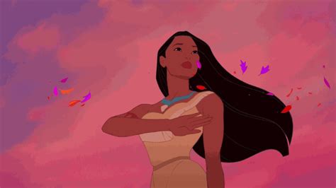 GIF pocahontas disney walt disney animation studios - animated GIF on ...