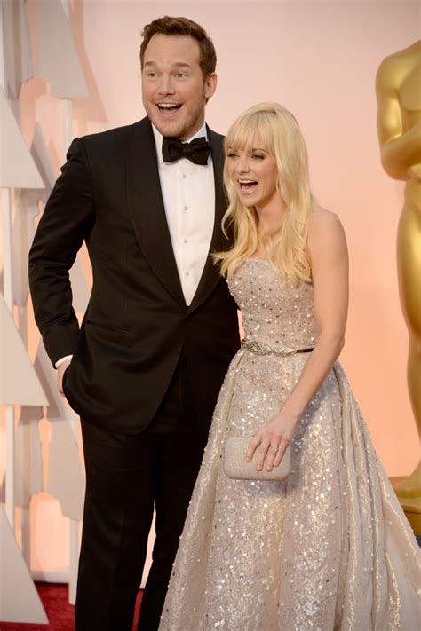 Chris Pratt and Anna Faris | Celebrity Couples at the Oscars 2015 ...