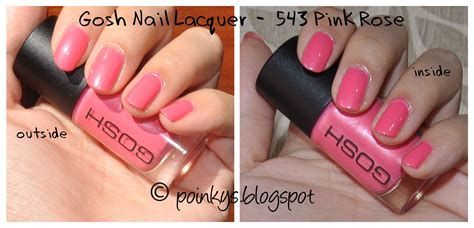 Life's Little Delights: Gosh Cosmetics Nail Lacquer in Pink Rose & Frou ...