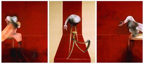 Francis Bacon - Second Version of triptych 1944 (1988) : museum