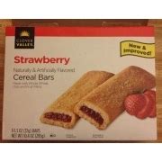 Clover Valley Strawberry Cereal Bars: Calories, Nutrition Analysis ...