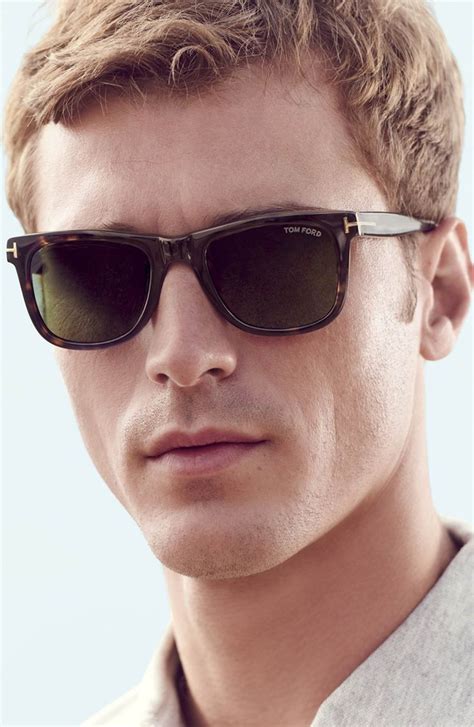 Tom Ford 'Leo' 52mm Polarized Sunglasses Mens Wardrobe Essentials, Men ...