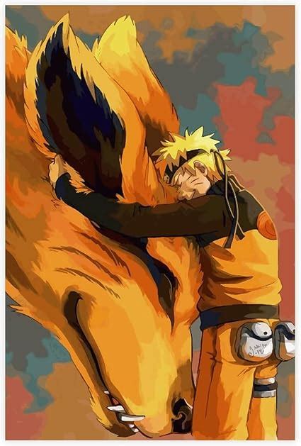 Amazon.de: FISH DRAGATE Anime Naruto Bijuu Kurama Kyuubi Leinwand ...