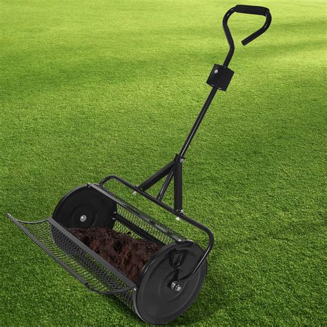 Buy Garden 24" Compost Spreader Peat Moss Spreader with T Shaped Handle ...