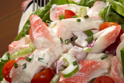 Simple Imitation Crab Salad - Harbor Seafood : Harbor Seafood