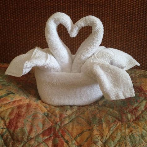 Step By Step Towel Origami Swan