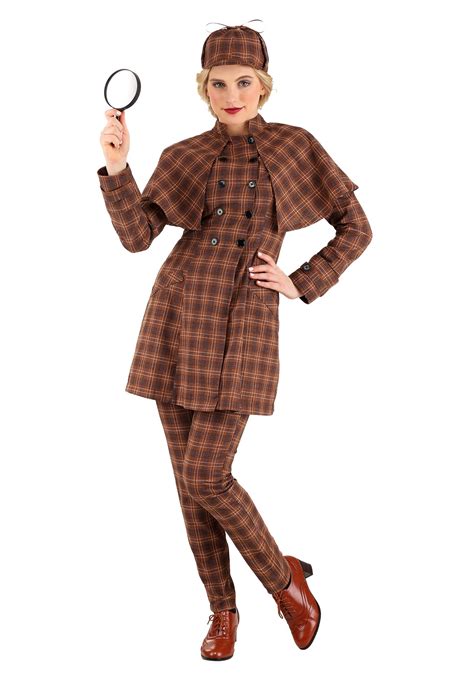 Sherlock Holmes Detective Costume for Women - 20% off!