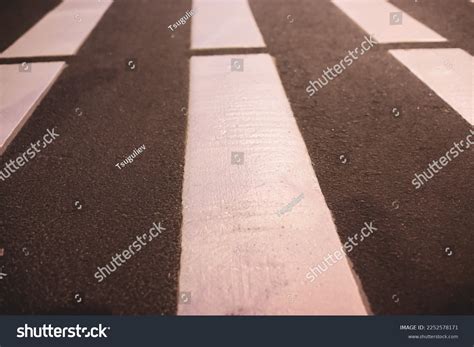 Process Making New Road Surface Markings Stock Photo 2252578171 ...