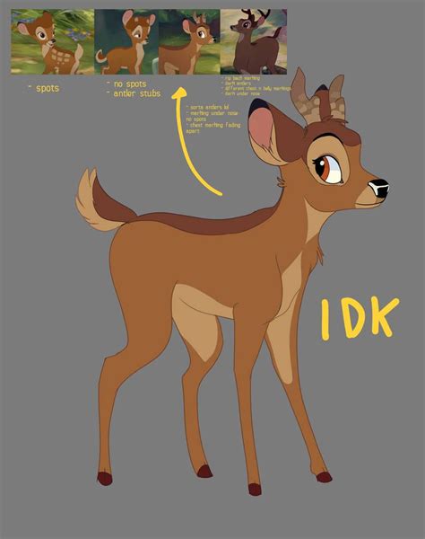 Bambi by MediocreSon | Walt disney animation studios, Bambi disney ...