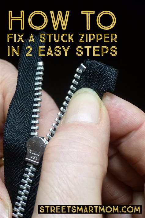 how to fix a jammed zipper - Carroll Rodamis