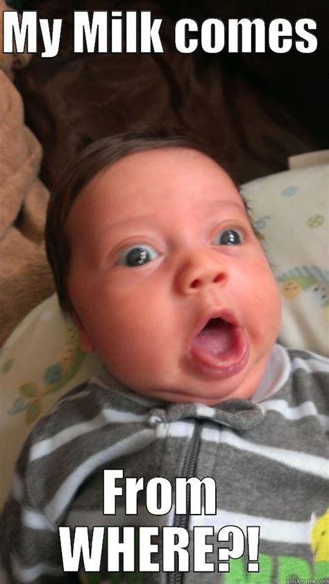 surprised baby - quickmeme