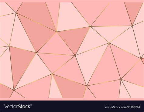 Golden geometric background Royalty Free Vector Image