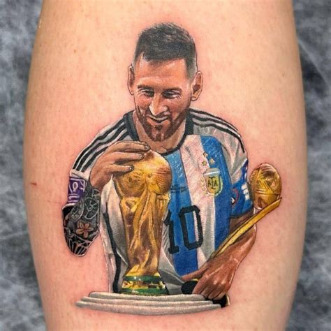 Lionel Messi tattoos all the rage after World Cup victory as Argentina ...