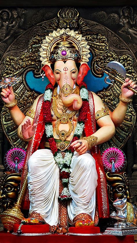 Lalbaugcha Raja Wallpapers - Wallpaper Cave