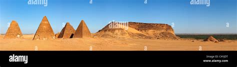 Jebel Barkal Panorama, North Sudan, Africa (UNESCO World Heritage Stock ...