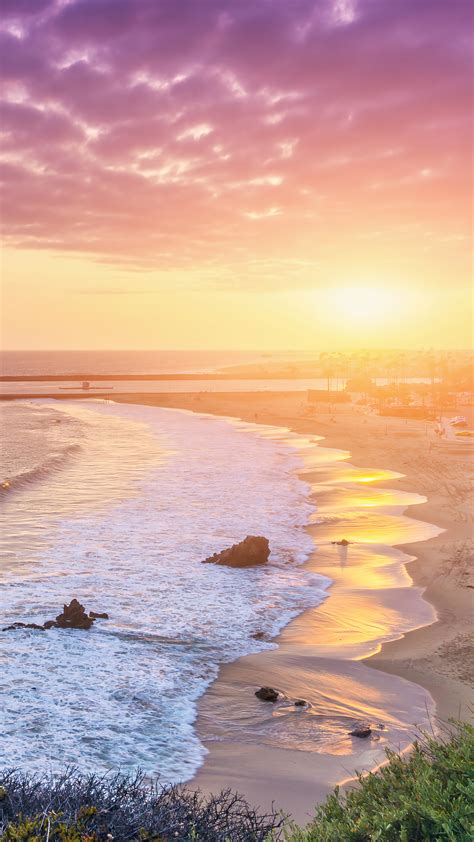 Beautiful Sunset Beach 4K #4090f Wallpaper PC Desktop