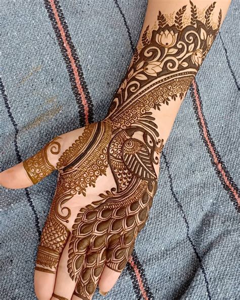 Karwa Chauth Mehndi Designs Photos & Inspirations | Bridal henna ...