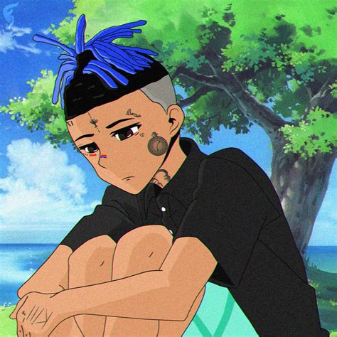 Xxxtentacion Anime Style Sad ! by ForeiArts on DeviantArt