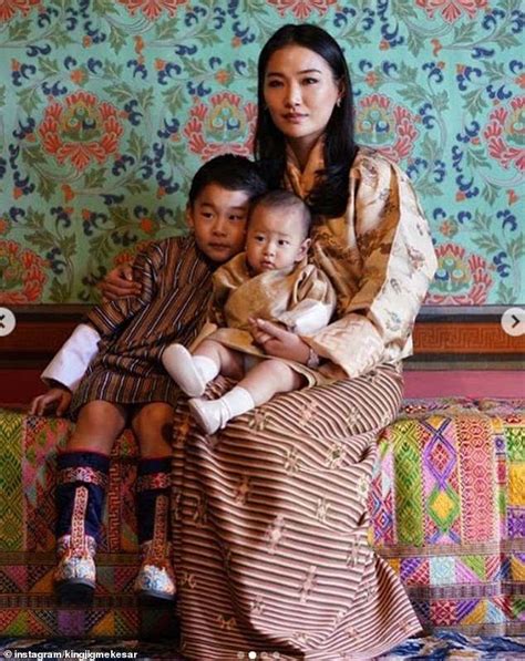 Prince Jigme Namgyel of Bhutan cuddles up with brother in snap ...