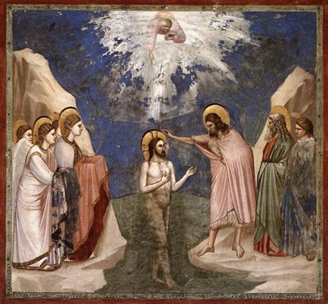 The Baptism of Christ, c.1305 - Giotto - WikiArt.org