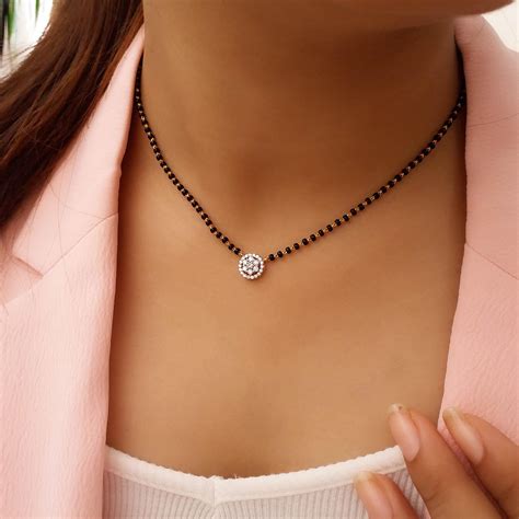 Diamond Design Mangalsutra - Simple, Affordable, and Elegant | Giriraj ...