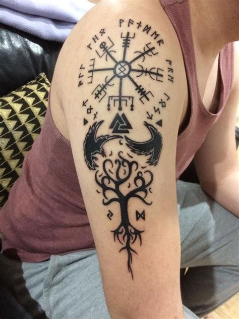 What does this tattoo mean/say? : r/Norse | Tattoos for guys ...