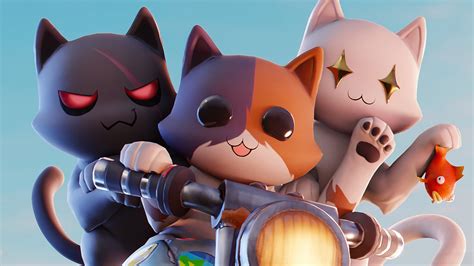 Fortnite Kit And Meowscles Wallpaper