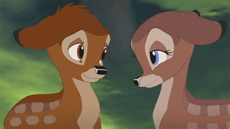 Bambi and Faline After their First Kiss by GeorgeGarza01 on DeviantArt