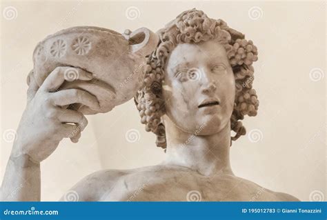 The Drunken Bacchus by Michelangelo Editorial Stock Photo - Image of ...