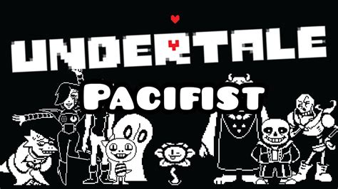 Undertale Pacifist Ending - YouTube