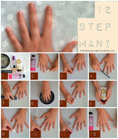 Manicure Step By Step Procedure With