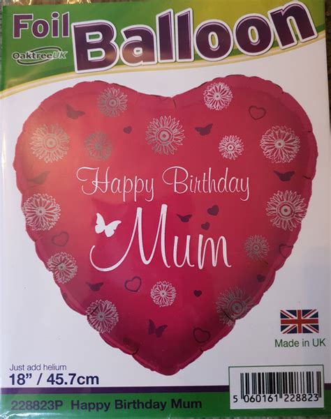 Happy Birthday Mum Balloon | Simmons Florists | Flower Specialist in ...