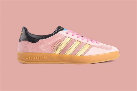 Rose Gold Adidas Collaboration With Women - Shoe Effect