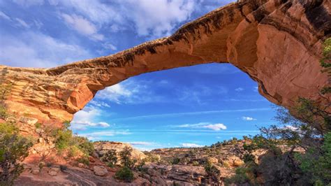 Owachomo Bridge, Natural Bridges National Monument, Utah, USA | Windows ...