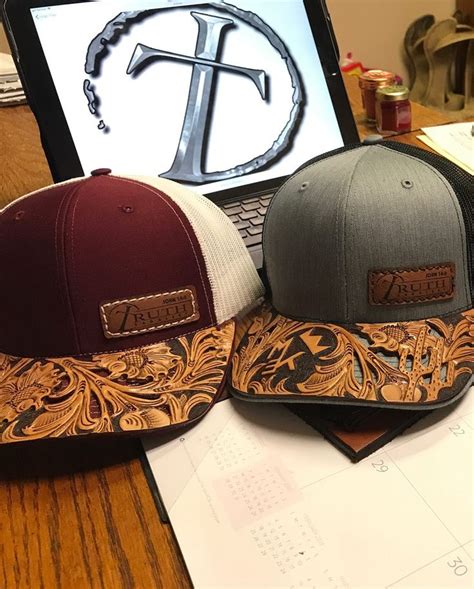 Leather patch hats | Leather hats, Leather, Country hats