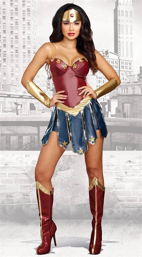 Aliexpress.com : Buy Halloween 2017 Wonder Woman Costume Gal Gadot ...