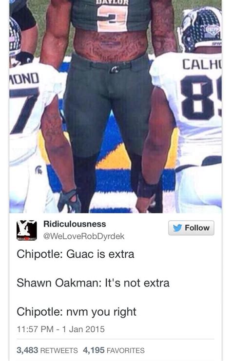 Shawn Oakman memes | Oakman, Memes, Shawn