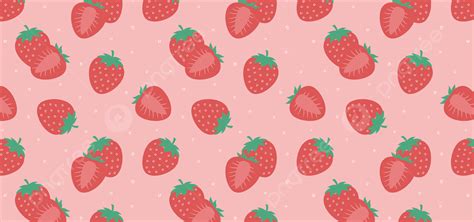 Pink Cute Cartoon Strawberry Fruit Background, Wallpaper, Pink, Fruit ...