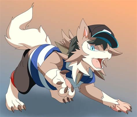 Lycanroc :: Transformation :: Commission by Lornext.deviantart.com on ...