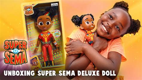 Super Sema Deluxe Doll | Super Fans Unboxing | Super Sema - YouTube