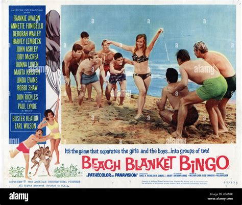 BEACH BLANKET BINGO Date: 1965 Stock Photo - Alamy