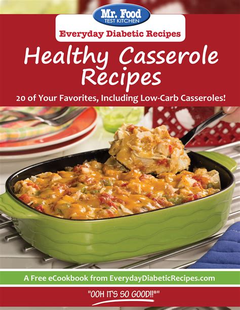 Healthy Casserole Recipes FREE eCookbook - Mr. Food's Blog