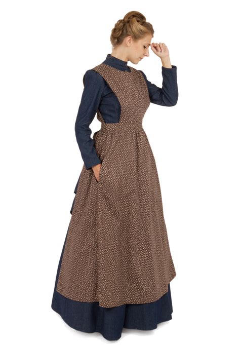 Pioneer Costume Dresses For Women American Historical Halloween Costume ...